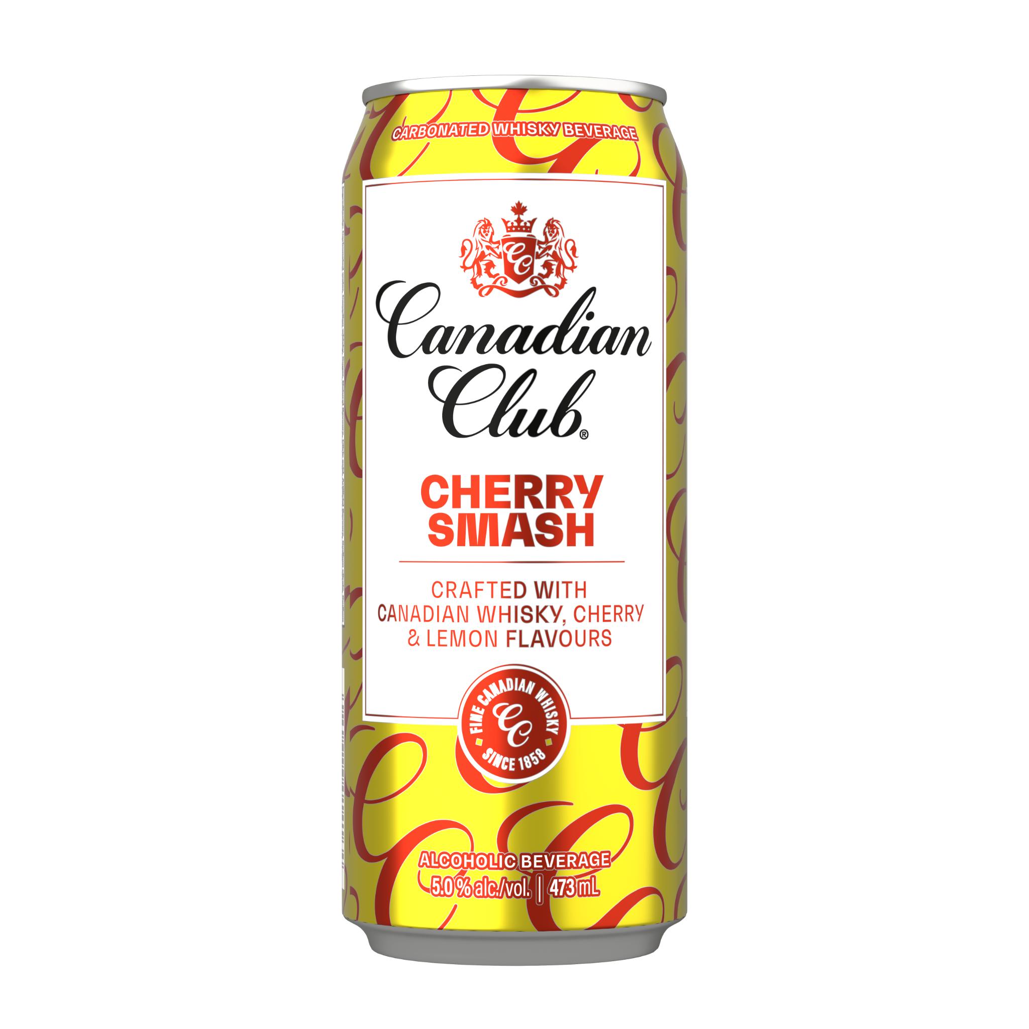 CANADIAN CLUB CHERRY SMASH 473ML CAN