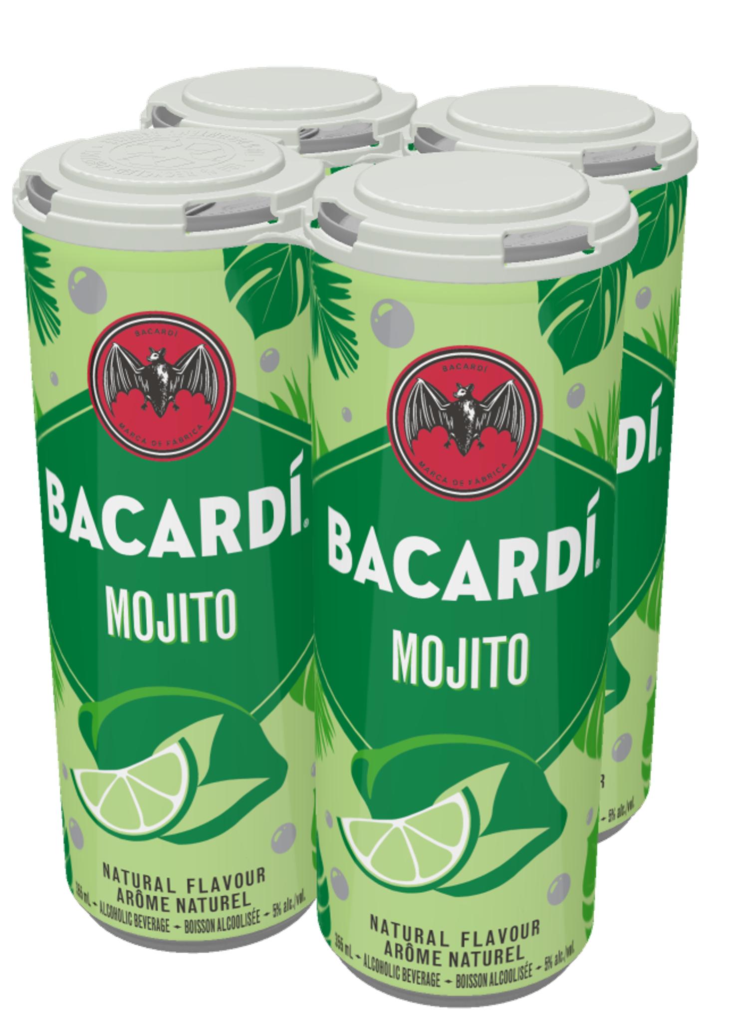BACARDI MOJITO 355ML 4PK CAN
