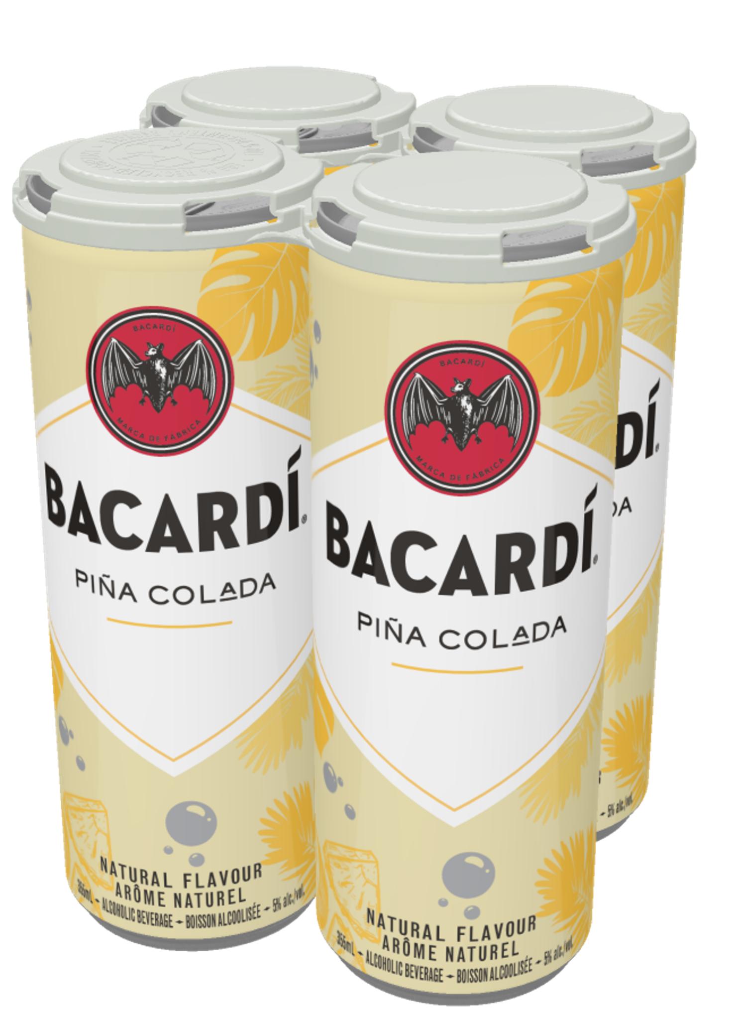 BACARDI PINA COLADA 355ML 4PK CAN