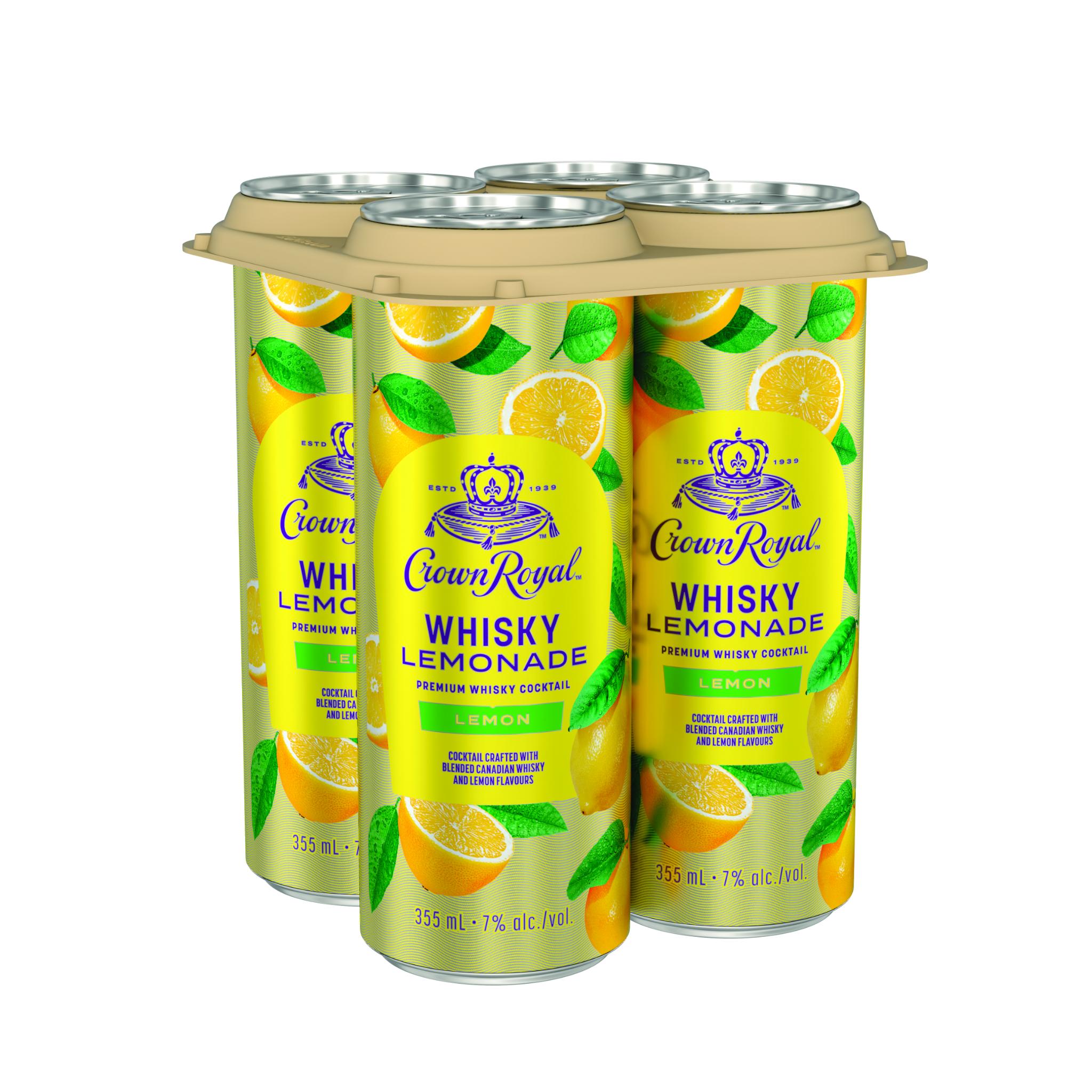 CROWN ROYAL WHISKY LEMONADE 355ML 4PK CAN @ Kelowna [1071672]