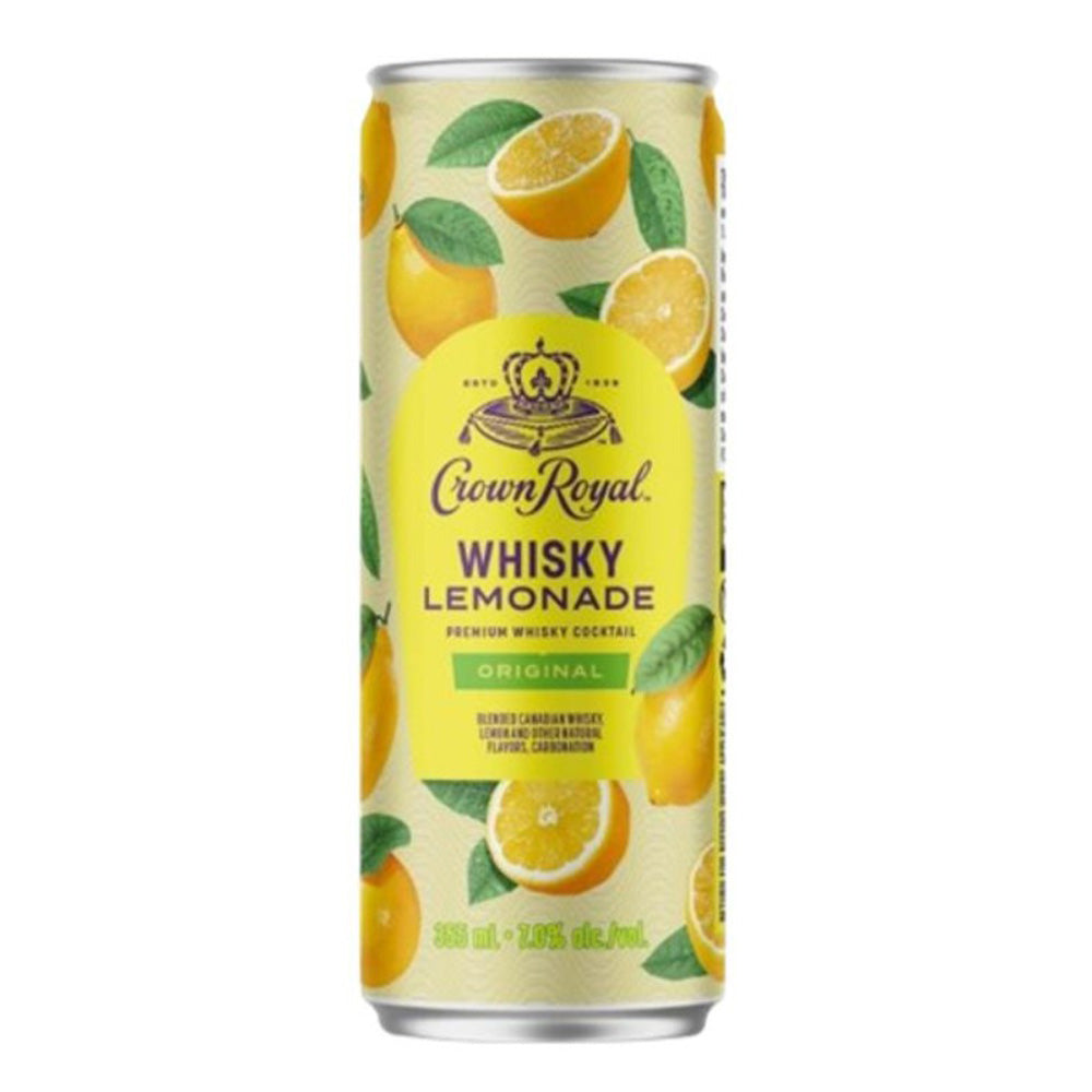 CROWN ROYAL WHISKY LEMONADE 473ML CAN