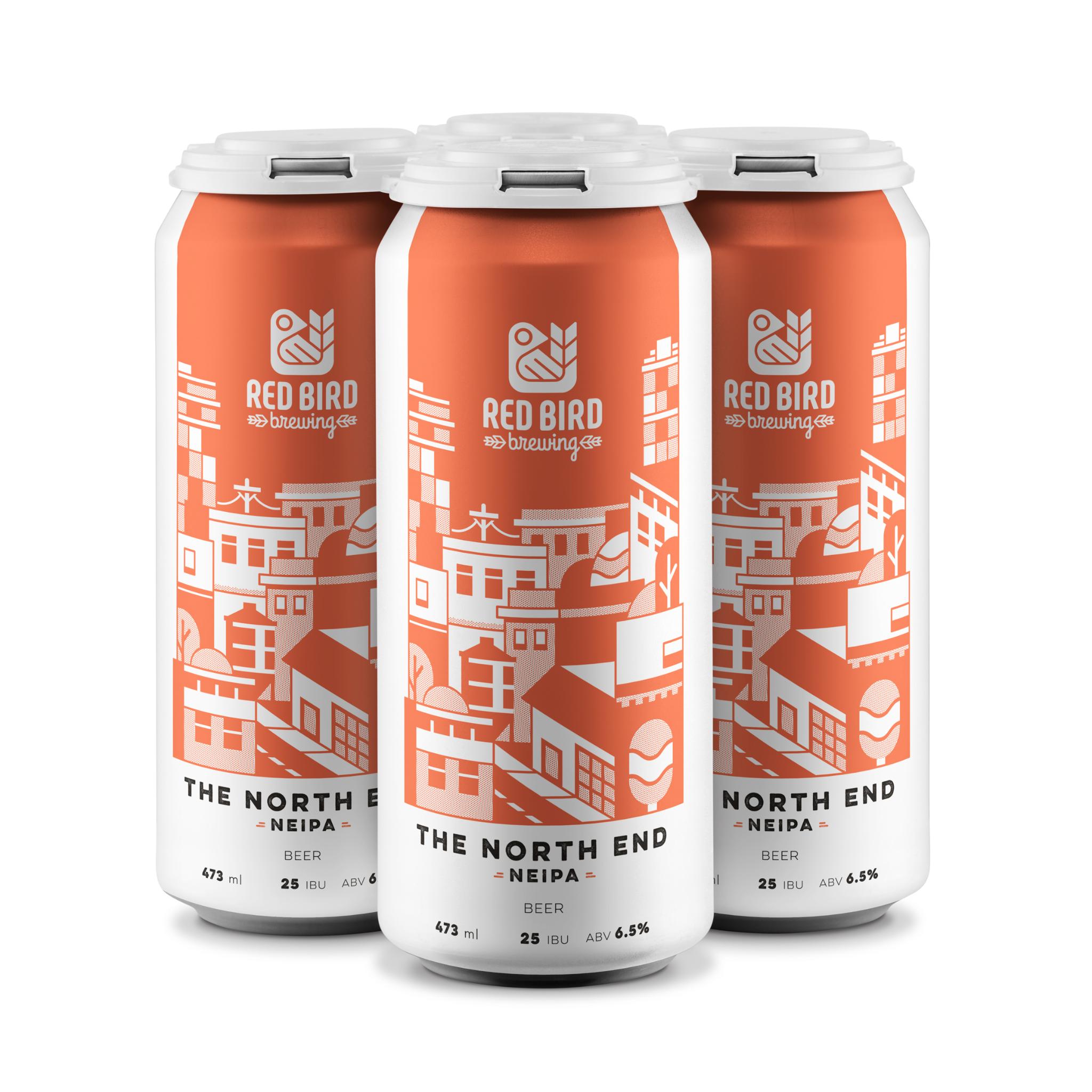 RED BIRD NORTH END NEIPA 473ML 4PK CAN