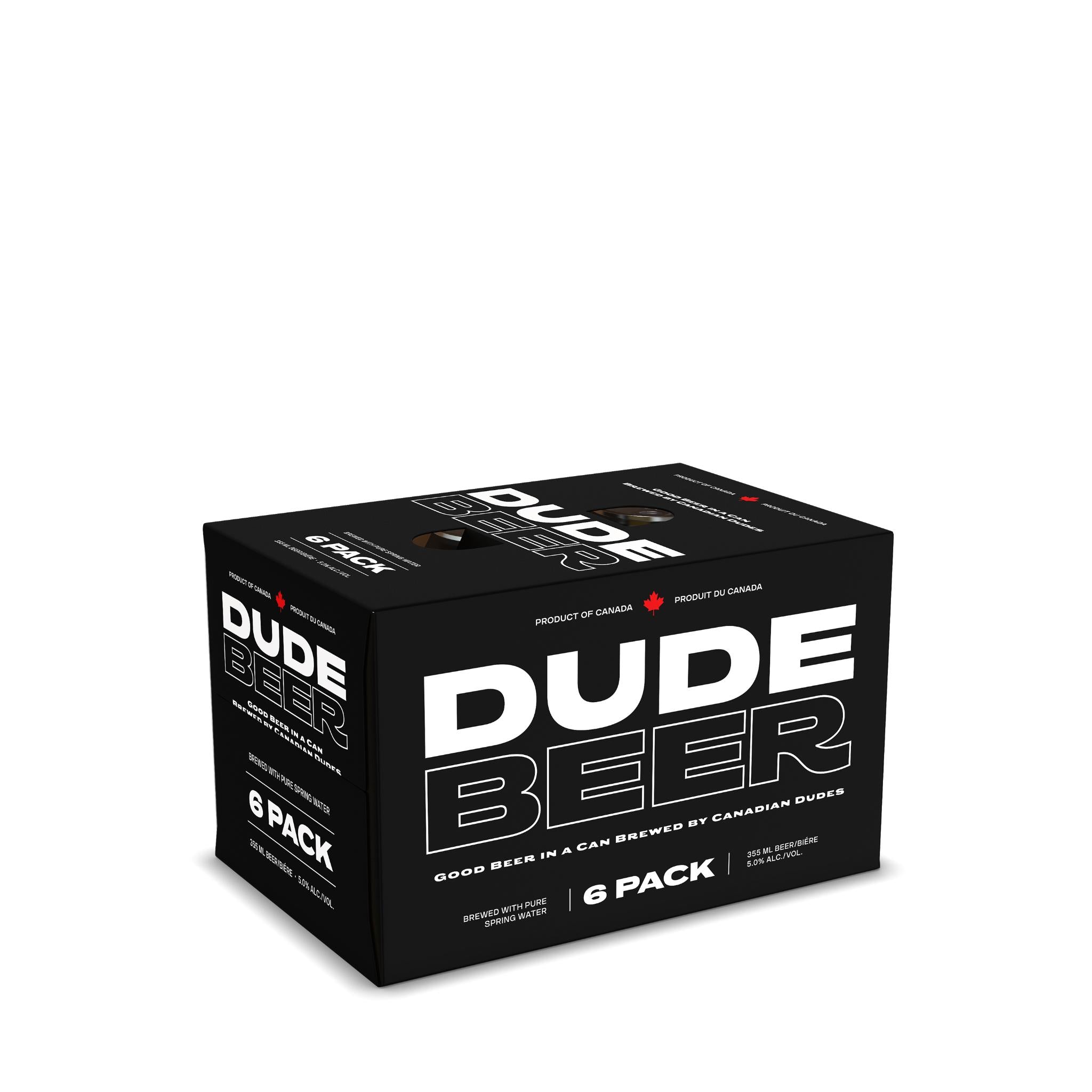 DUDE BEER 355ML 6PK CAN