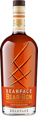 BEARFACE BEAR-BON CHARRED BARREL WHISKY 750ML