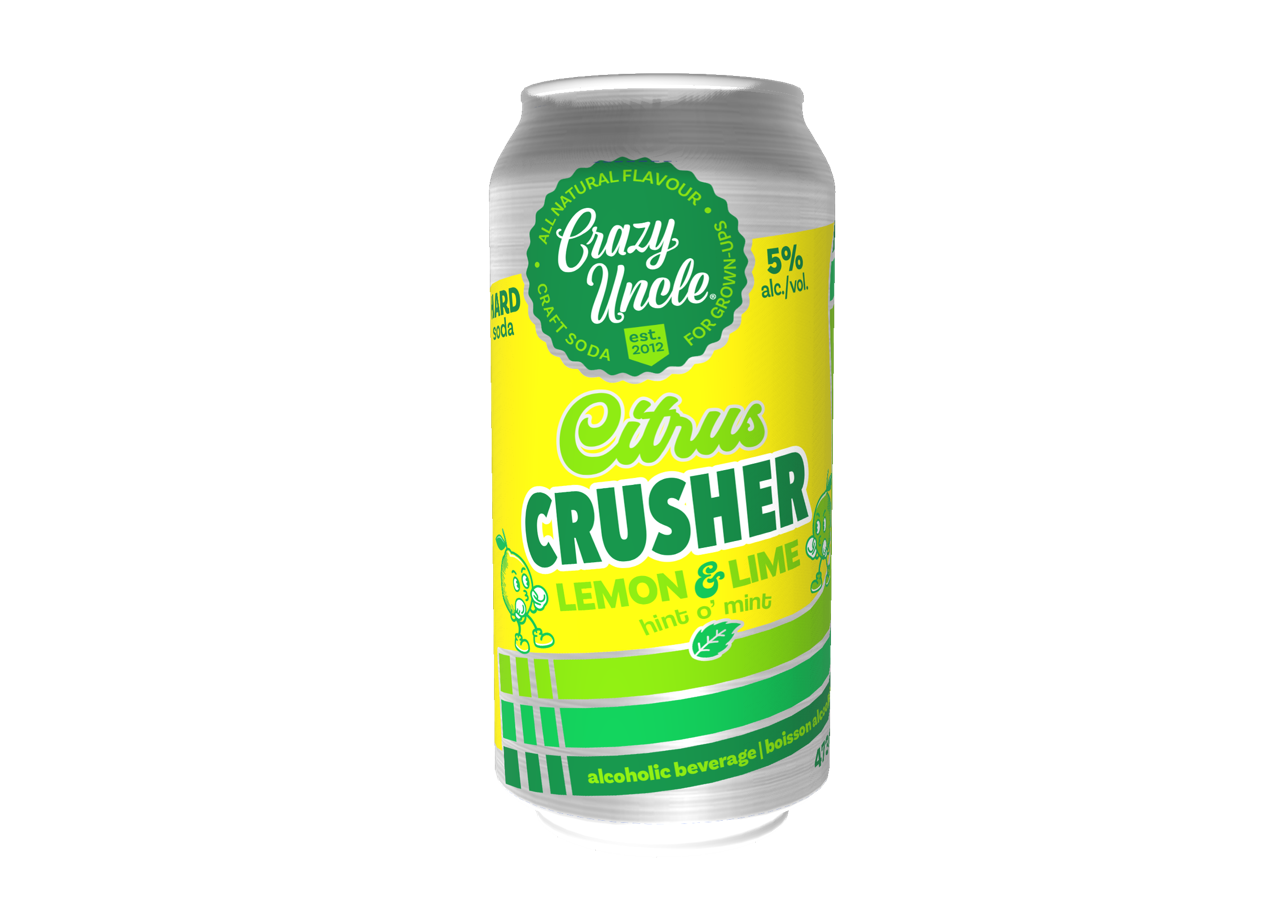 CRAZY UNCLE HARD CITRUS CRUSHER 473ML CAN