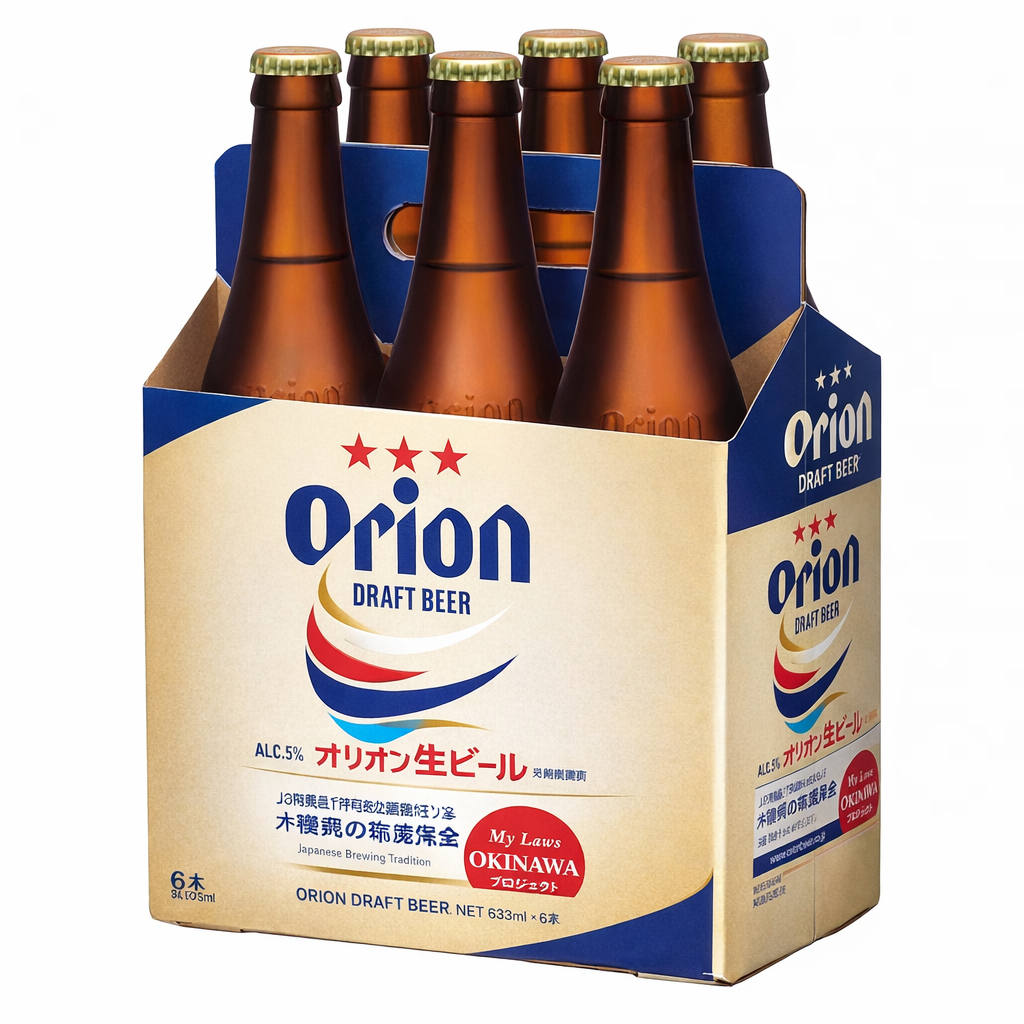 ORION PREMIUM LAGER 334ML 6PK BT
