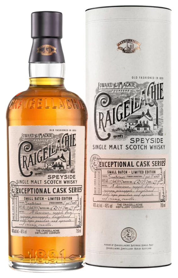 CRAIGELLACHIE 27YR SINGLE MALT SCOTCH WHISKY 750ML
