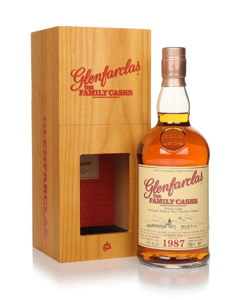 GLENFARCLAS FAMILY CASK 1987 CASK 1495 S22 700ML