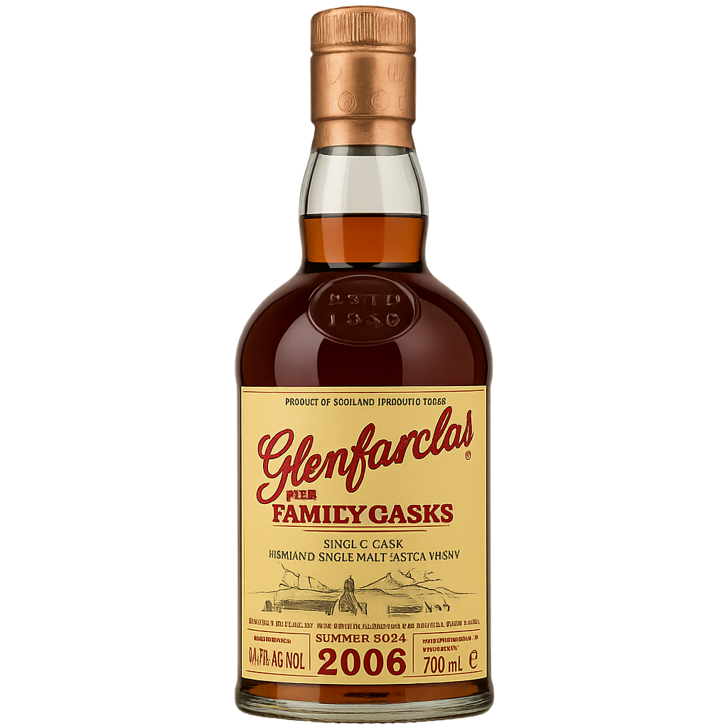 GLENFARCLAS FAMILY CASK 2006 CASK 3418 S24 700ML