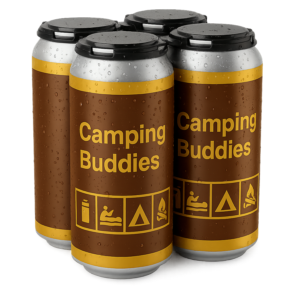REBELLION CAMPING BUDDIES 473ML 4PK CAN