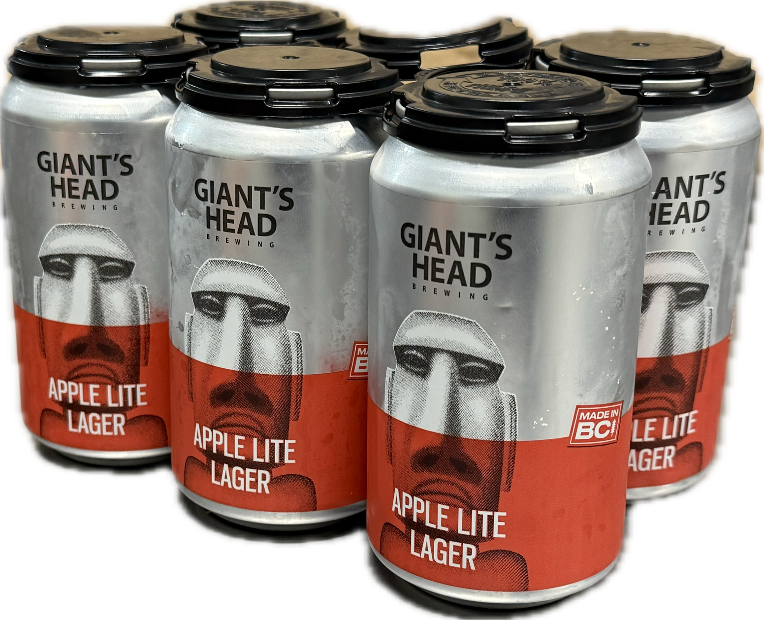 GIANTS HEAD APPLE LITE LAGER 355ML 6PK CAN