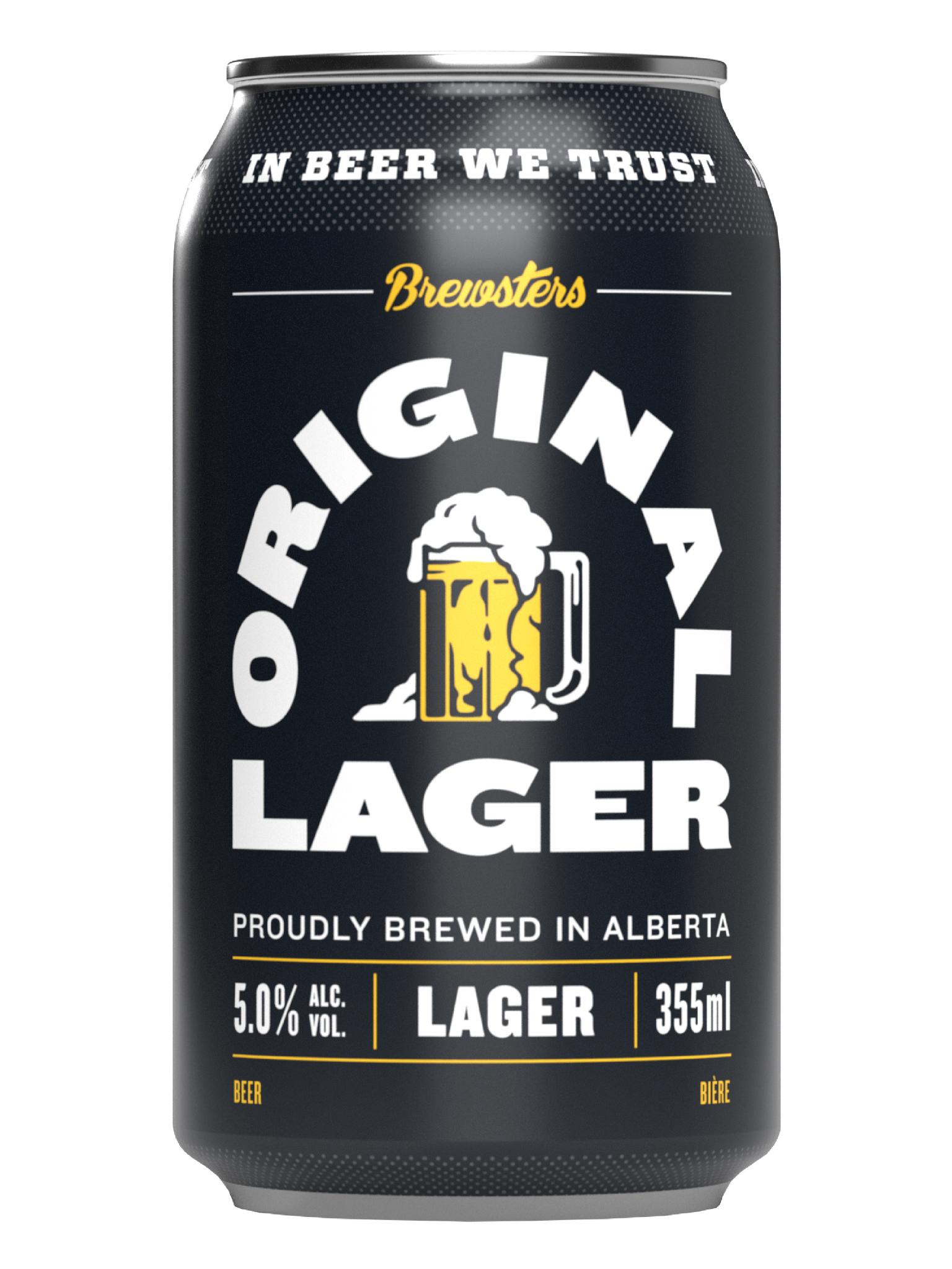 BREWSTERS ORIGINAL LAGER 355ML 6PK CAN