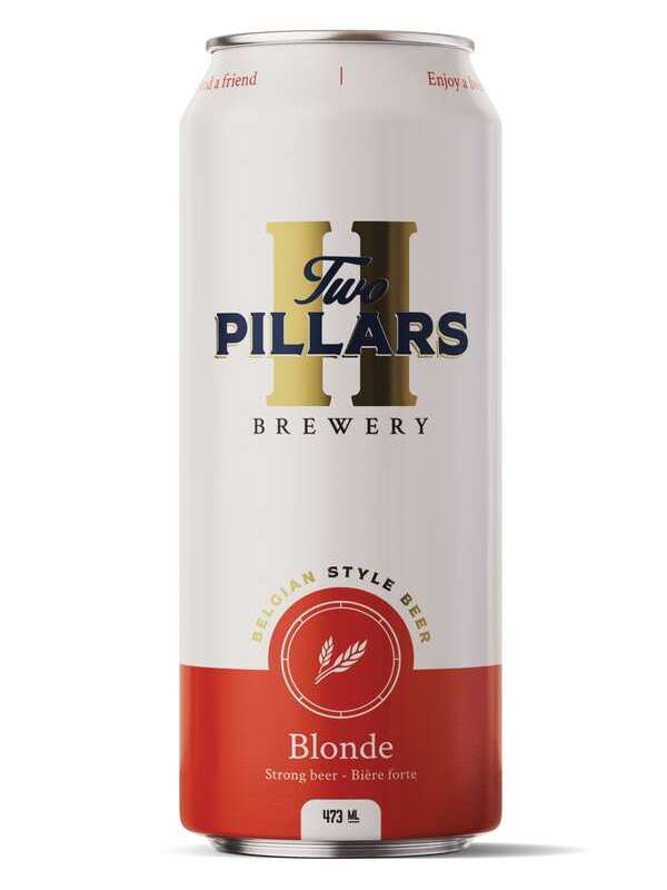 TWO PILLARS BREWERY BLONDE ALE 473ML 4PK CAN