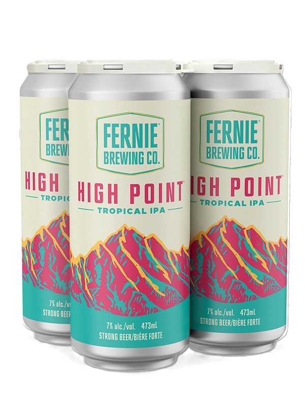 FERNIE HIGH POINT TROPICAL IPA 473ML 4PK CAN @ Signal Hill [1074957]