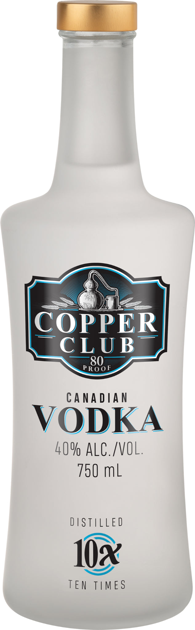 COPPER CLUB VODKA 750ML