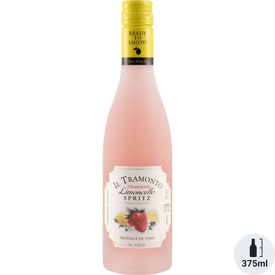 IL TRAMONTO STRAWBERRY LIMONCELLO SPRITZ 375ML