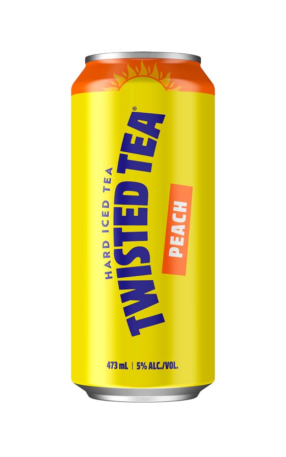 TWISTED TEA PEACH 473ML CAN