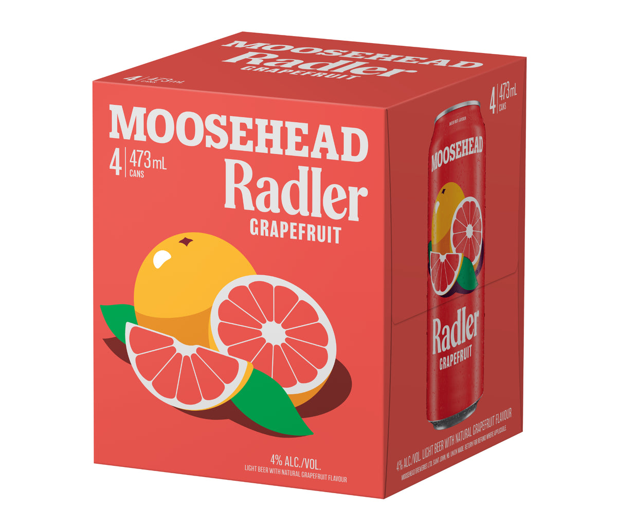MOOSEHEAD RADLER 473ML 4PK CAN @ Red Deer [1075441]