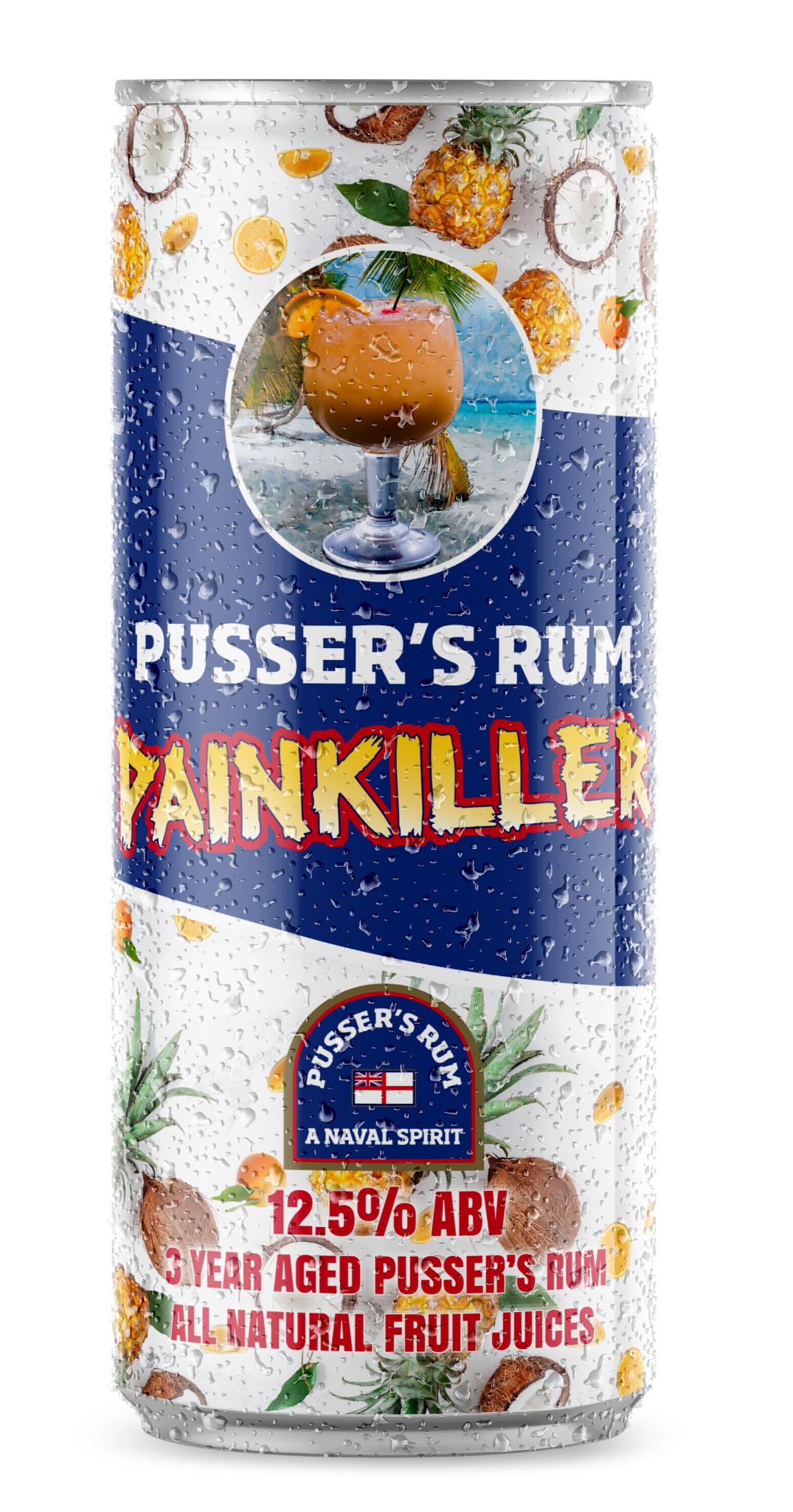 PUSSERS PAINKILLER RUM COCKTAIL 355ML CAN @ Emerald Hills [1075900]