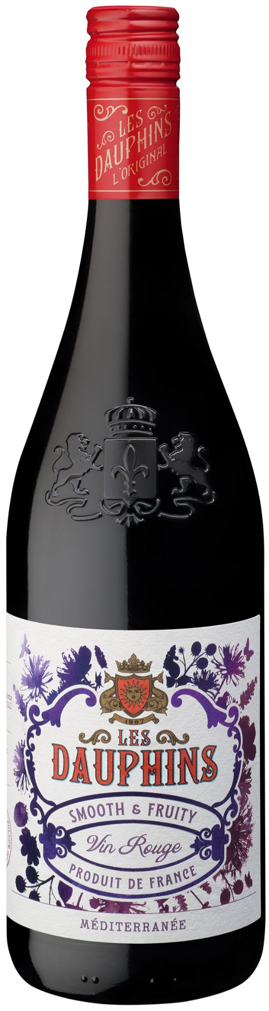 LES DAUPHINS MEDITERRANEAN RED IGP 750ML
