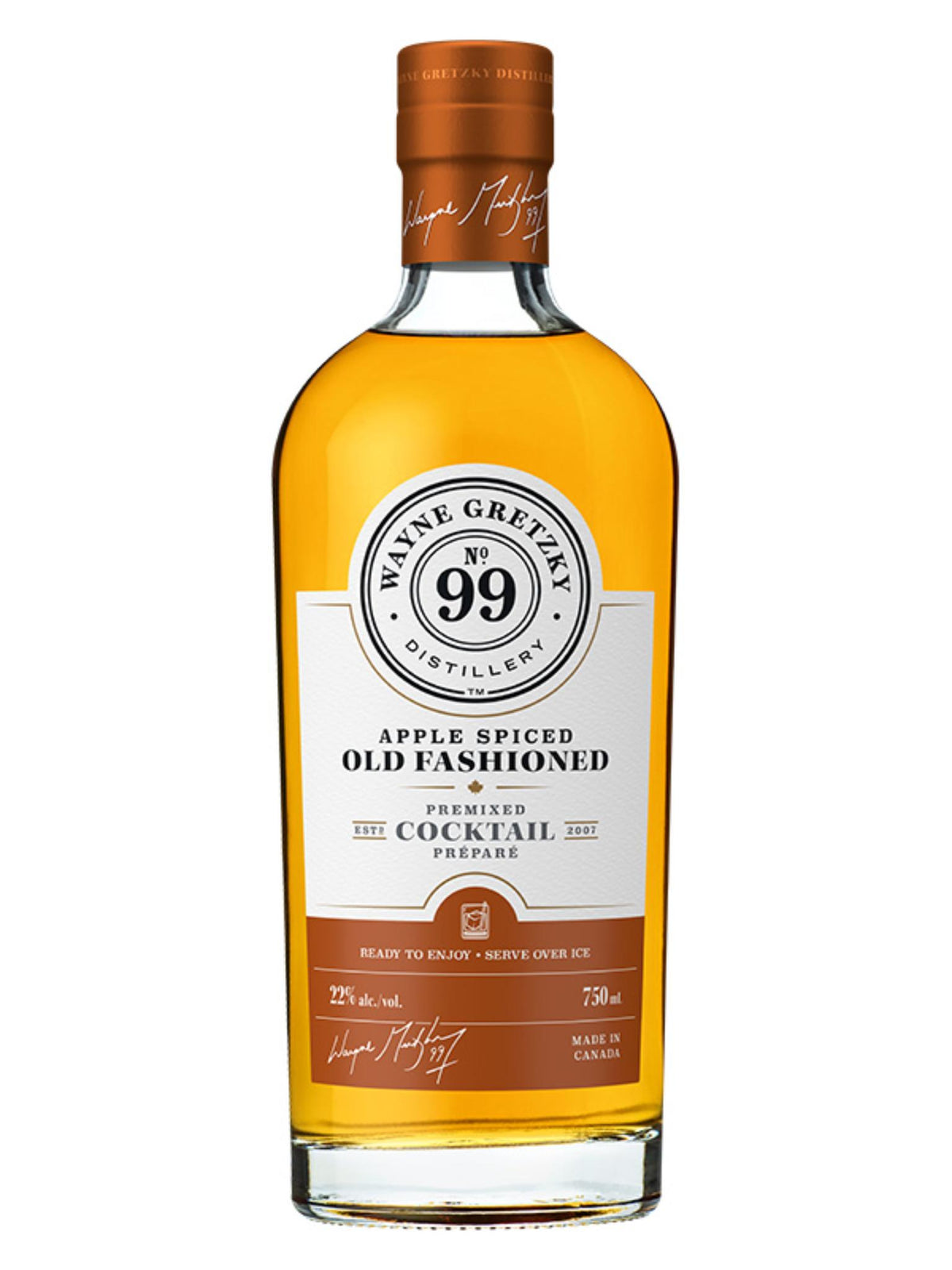 WAYNE GRETZKY APPLE SPICED OLD FASHIONED 750ML @ Emerald Hills [1075931]