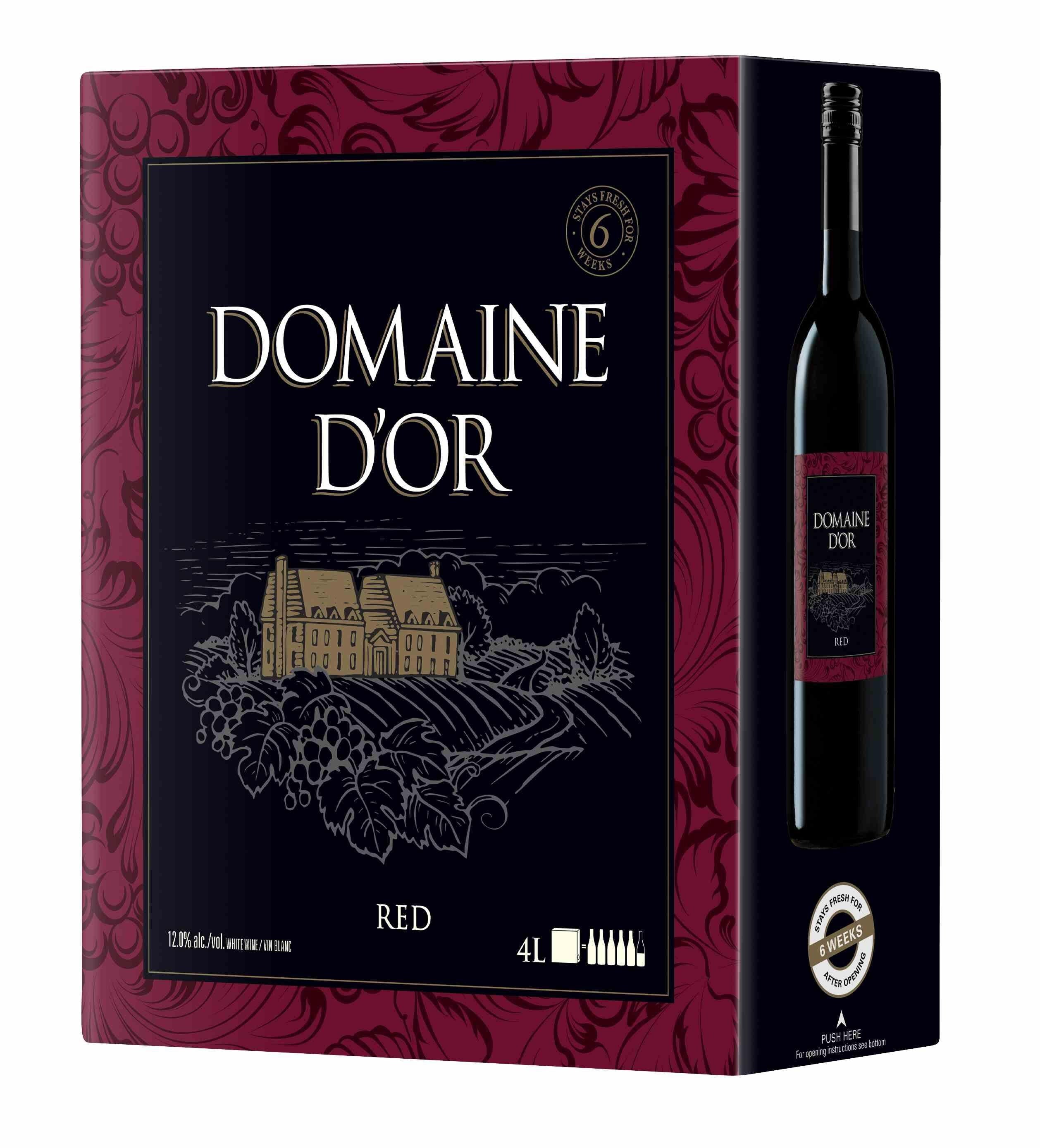 DOMAINE D'OR RED BLEND 4L