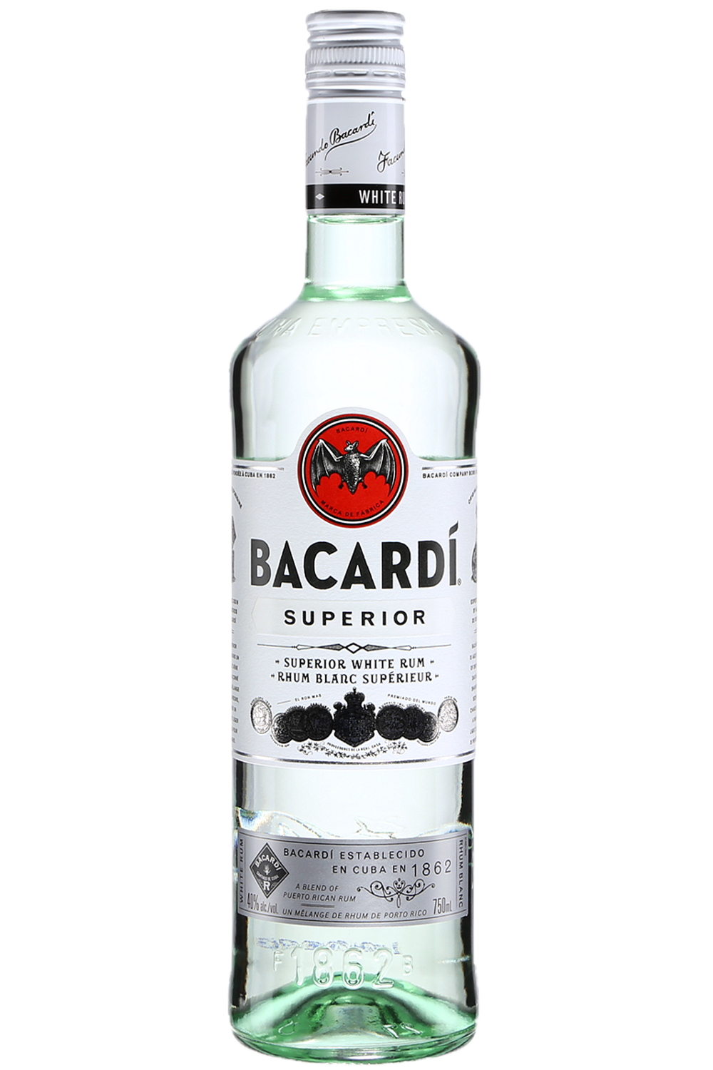 BACARDI WHITE RUM 750ML @ Kelowna [1000061]