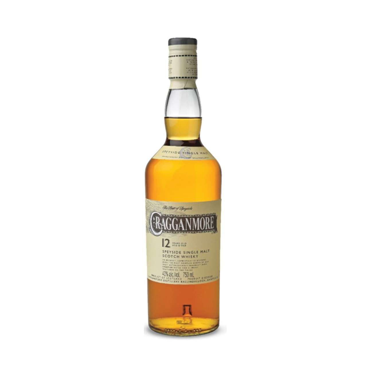 CRAGGANMORE 12YR SPEYSIDE SINGLE MALT SCOTCH 750ML @ Kelowna [1000192]