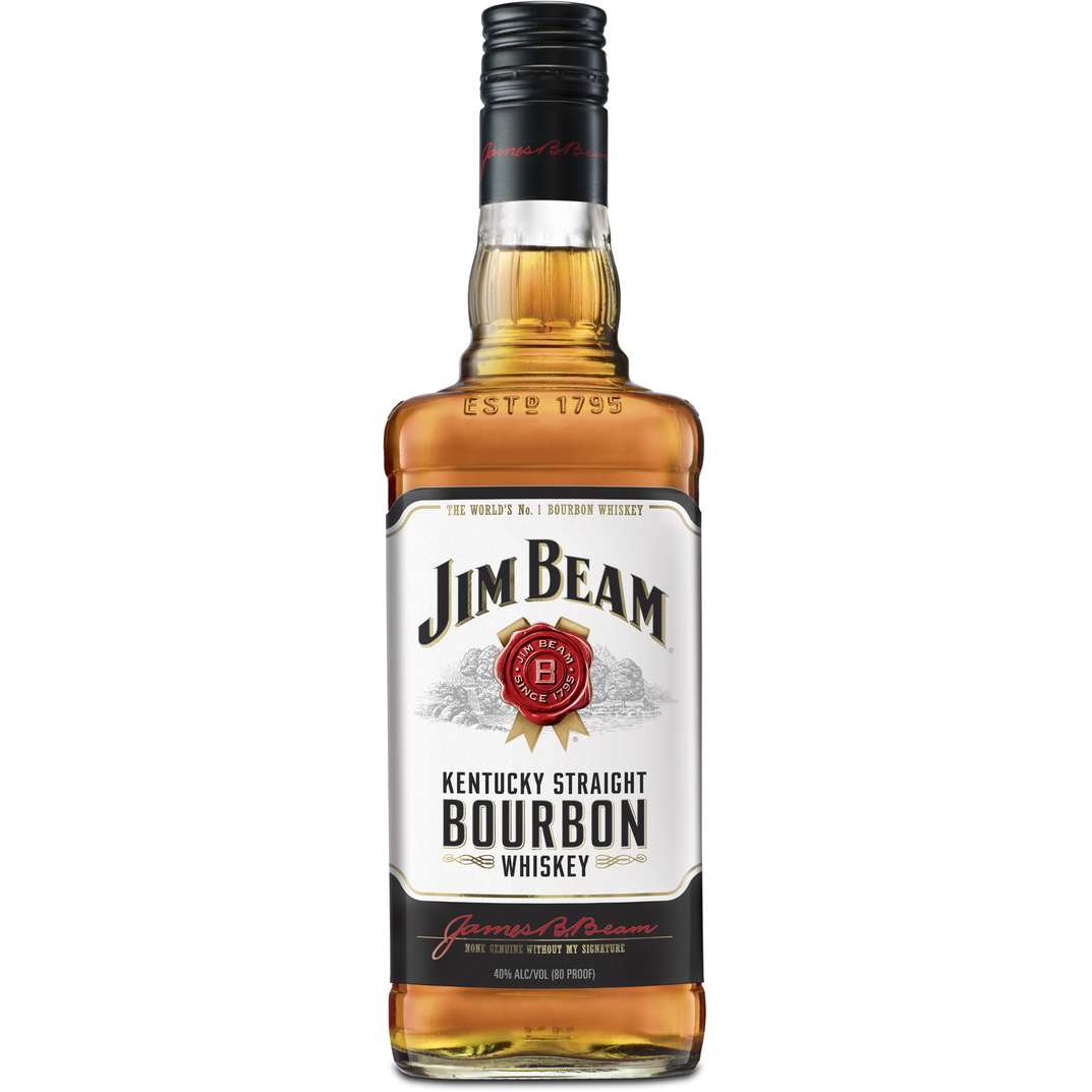 JIM BEAM WHITE LABEL BOURBON 750ML @ Kelowna [1000233]
