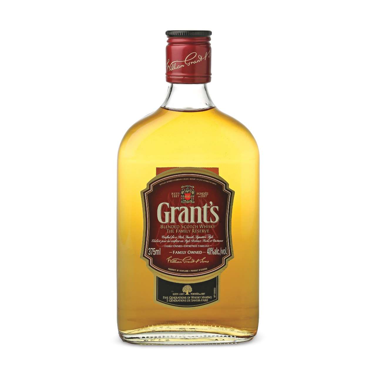 GRANTS FAMILY RESERVE BLENDED SCOTCH WHISKY 375ML @ Kelowna [1000242]
