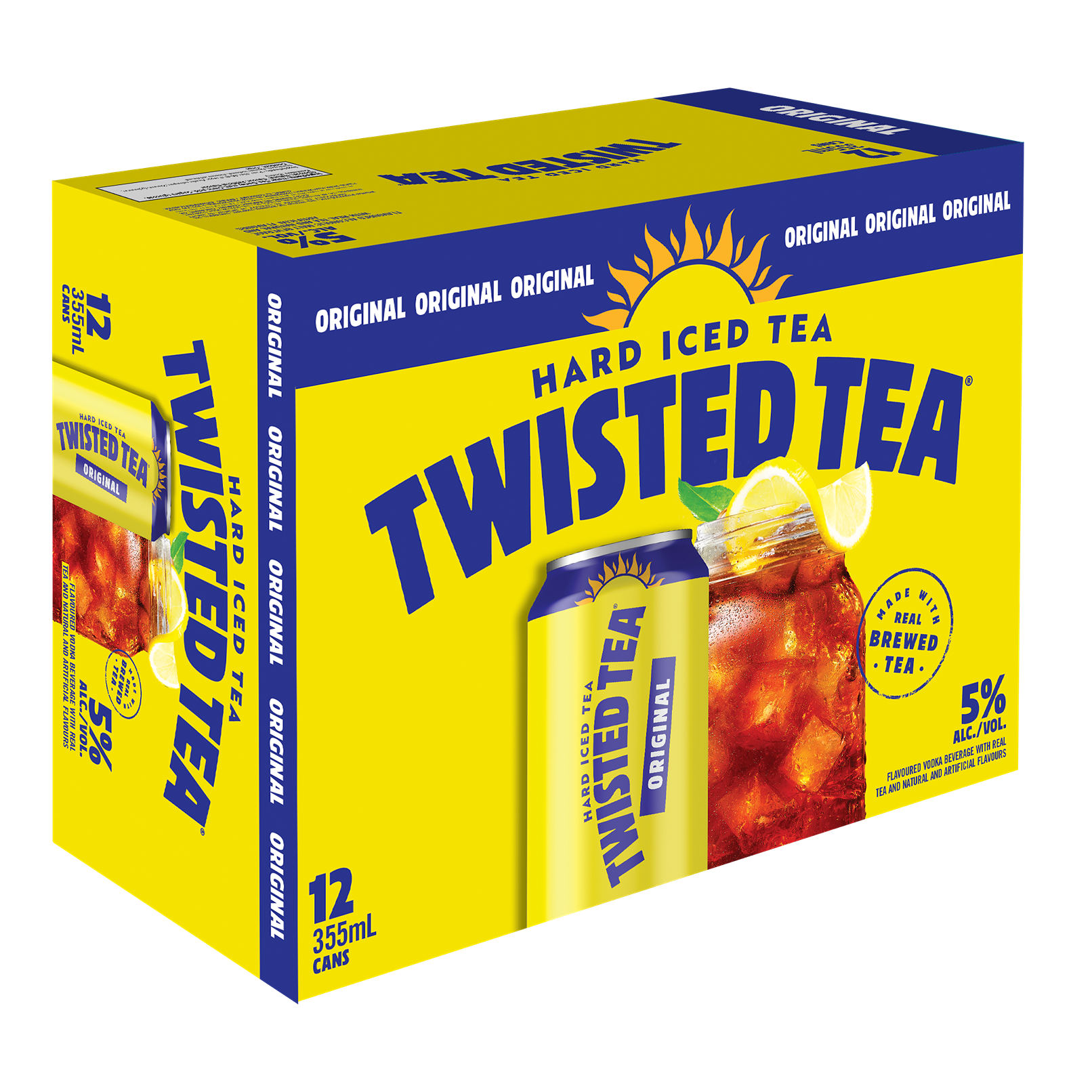 TWISTED TEA ORIGINAL 355ML 12PK CAN @ Kelowna [1001222]