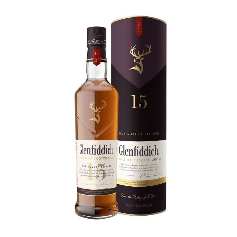 GLENFIDDICH 15YR SINGLE MALT SCOTCH WHISKY 750ML @ Windermere [1001285]