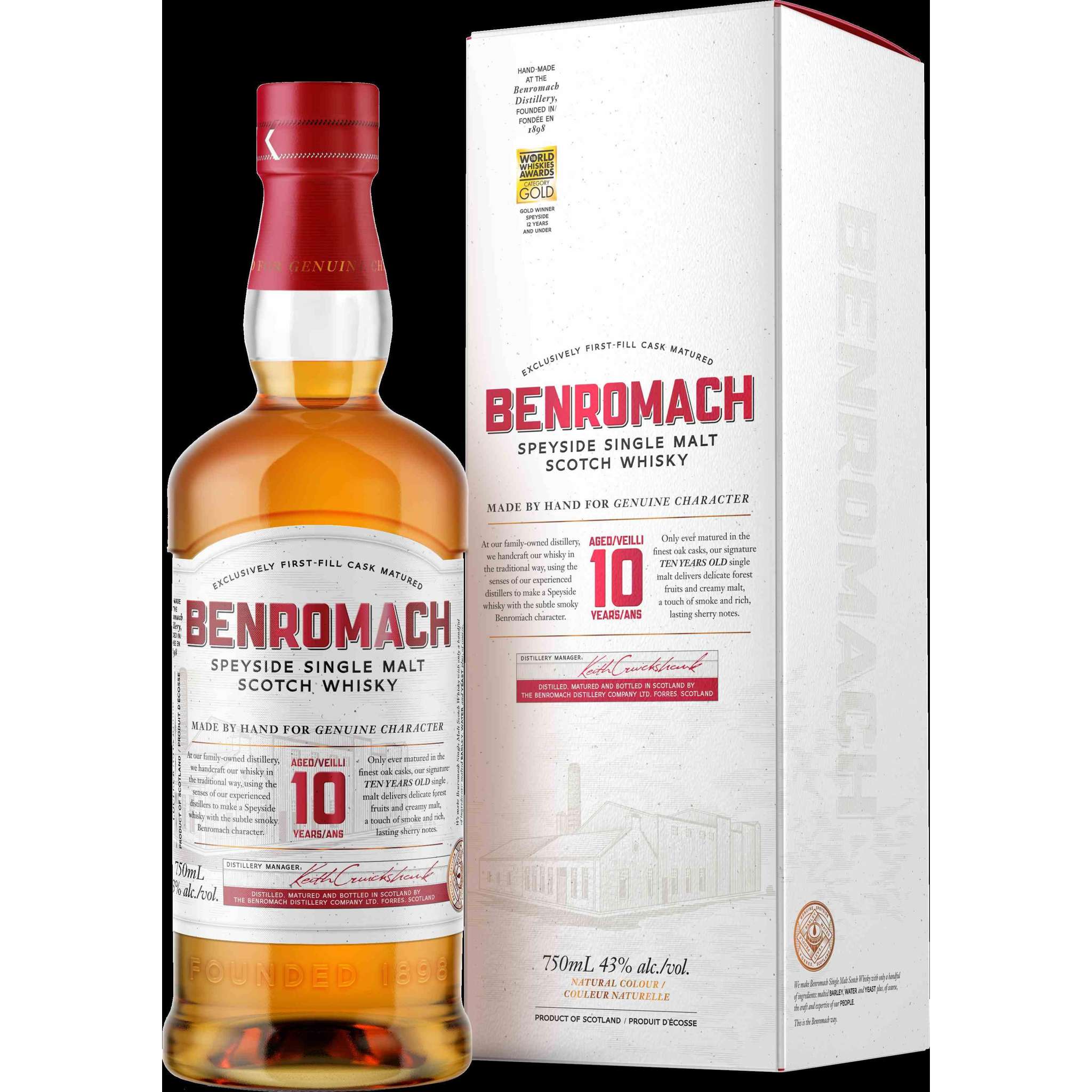 BENROMACH 10YR 750ML @ Kelowna [1001437]