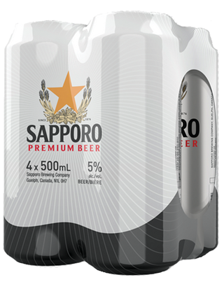 SAPPORO 500ML 4PK CAN @ Signal Hill [1001476]