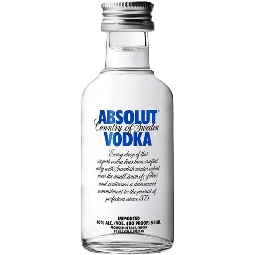 ABSOLUT VODKA 50ML @ Kelowna [1001548]