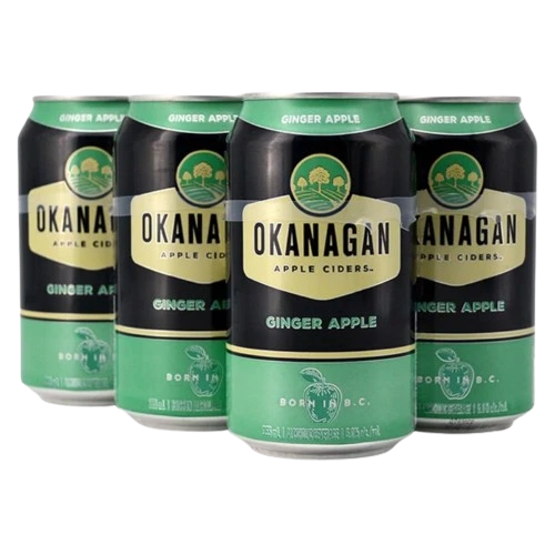 OKANAGAN CIDER GINGER APPLE 355ML 6PK CAN @ Kelowna [1001798]