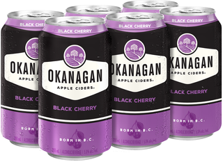 OKANAGAN CIDER BLACK CHERRY 355ML 6PK CAN @ Southgate [1001799]