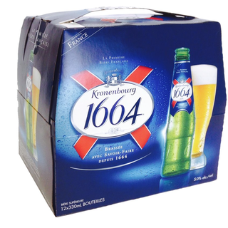 KRONENBOURG 1664 LAGER 330ML 12PK BT @ Kelowna [1001962]