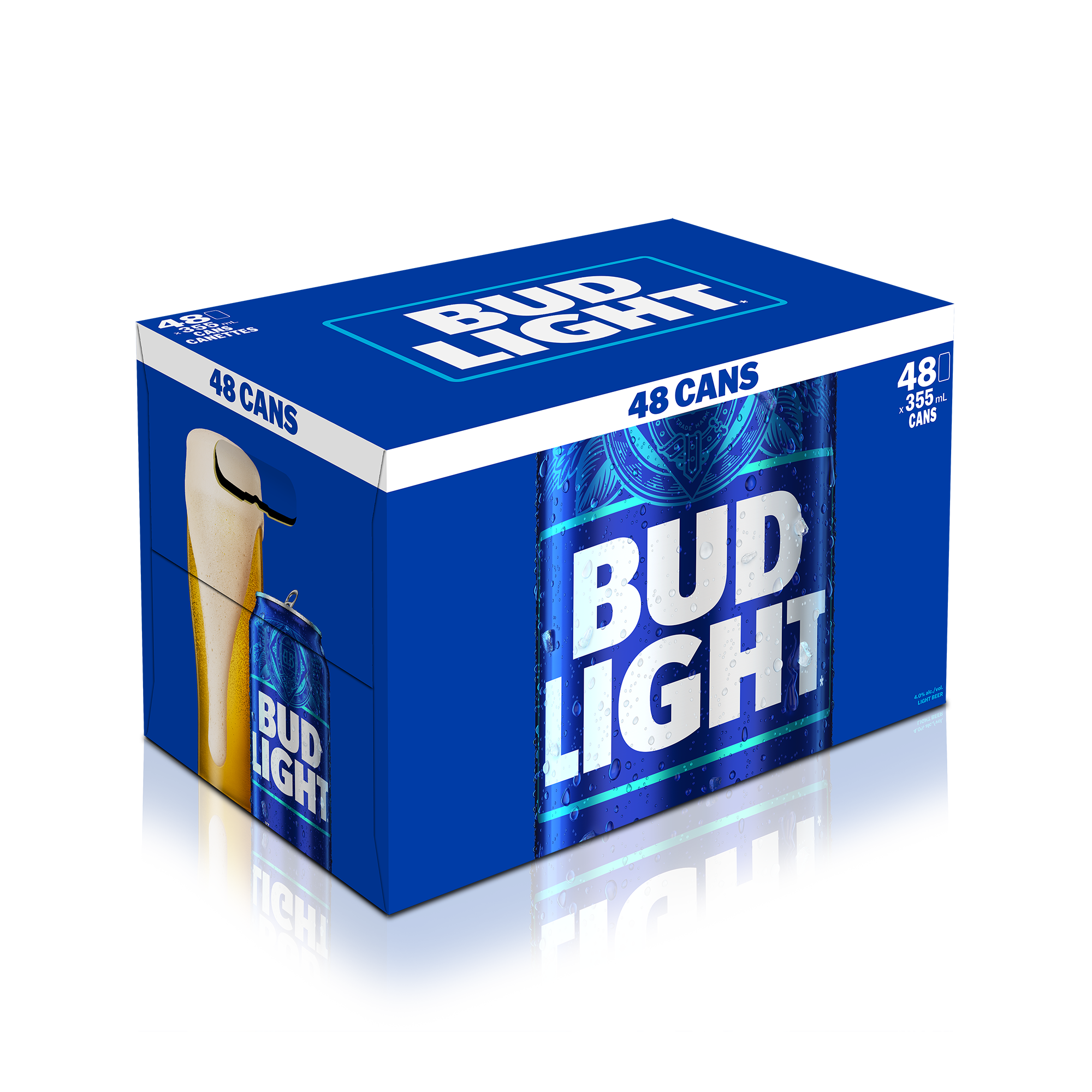 BUD LIGHT 355ML 48PK CAN @ Kelowna [1002137]
