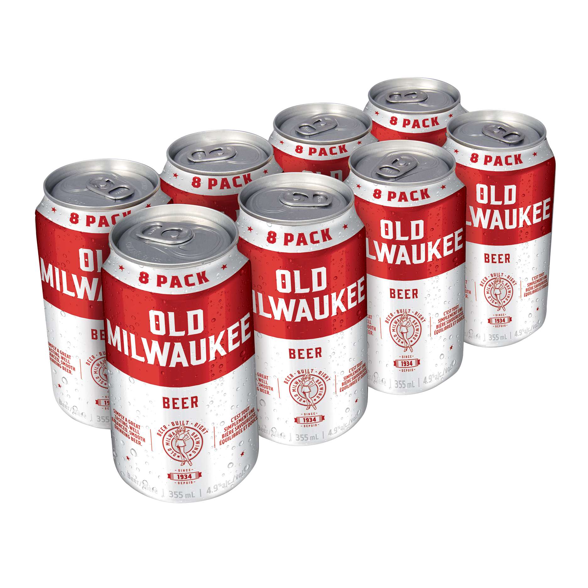 OLD MILWAUKEE 355ML 8PK CAN @ Kelowna [1002192]