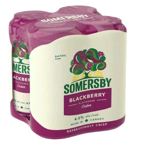 SOMERSBY BLACKBERRY CIDER 473ML 4PK CAN @ Kelowna [1002257]