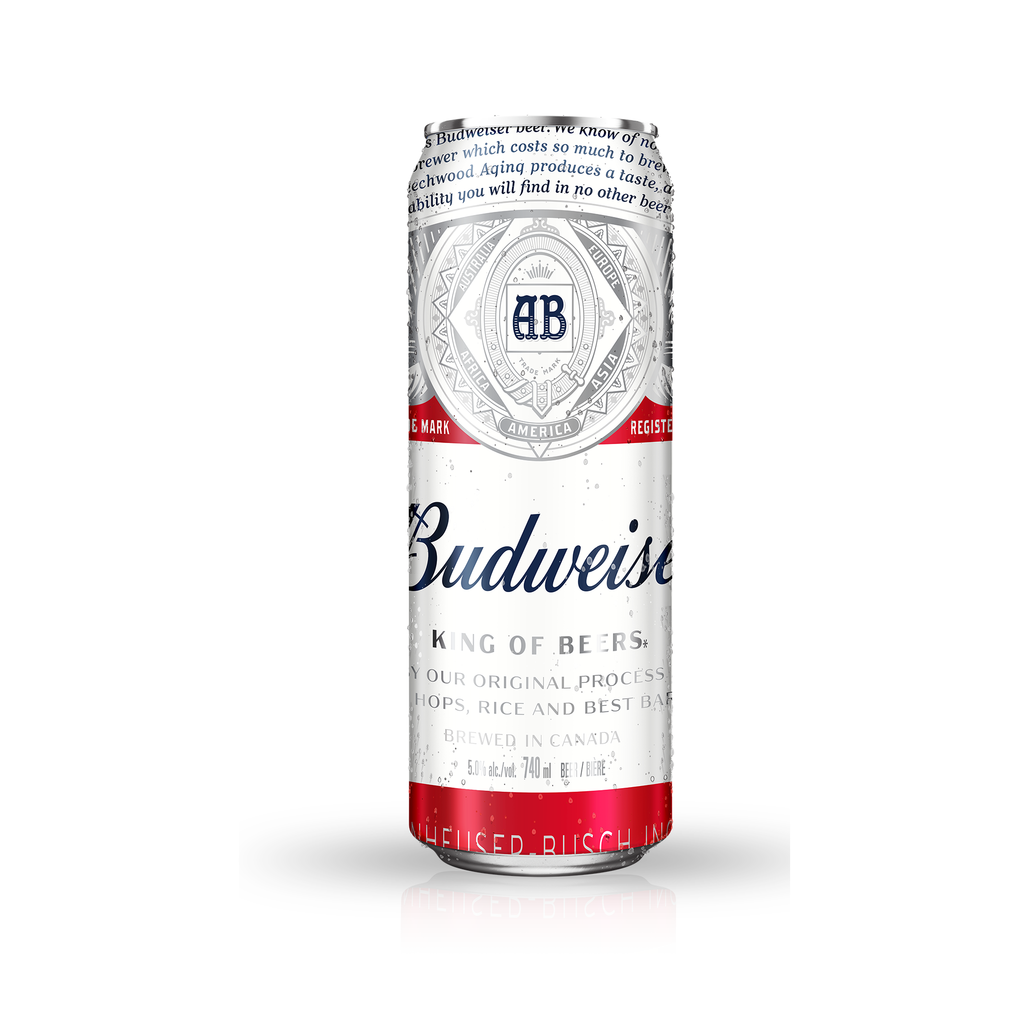 BUDWEISER 740ML CAN @ Kelowna [1002269]