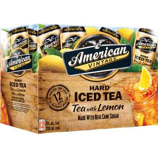 AMERICAN VINTAGE LEMON ICED TEA 355ML 6PK CAN @ Kelowna [1002355]