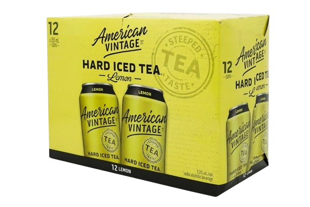 AMERICAN VINTAGE LEMON ICED TEA 355ML 12PK CAN @ Deerfoot City [1002356]