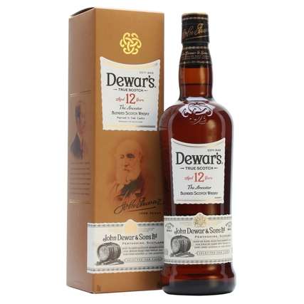 DEWARS 12YR BLENDED SCOTCH WHISKY 750ML @ Kelowna [1002445]