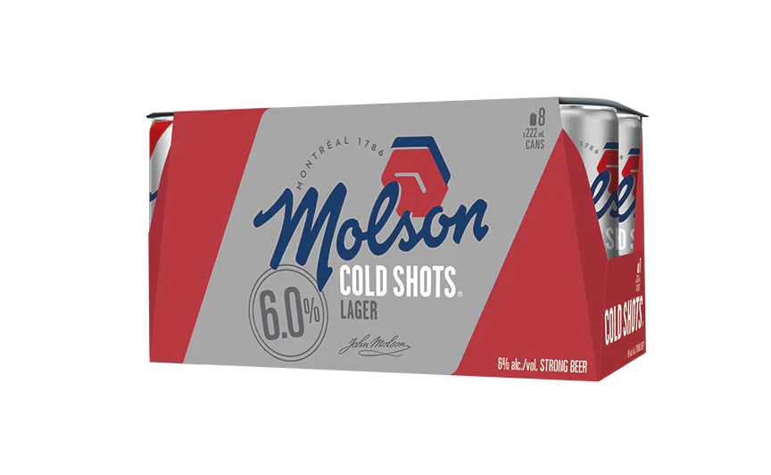 MOLSON COLD SHOTS 222ML 8PK CAN @ Kelowna [1002871]