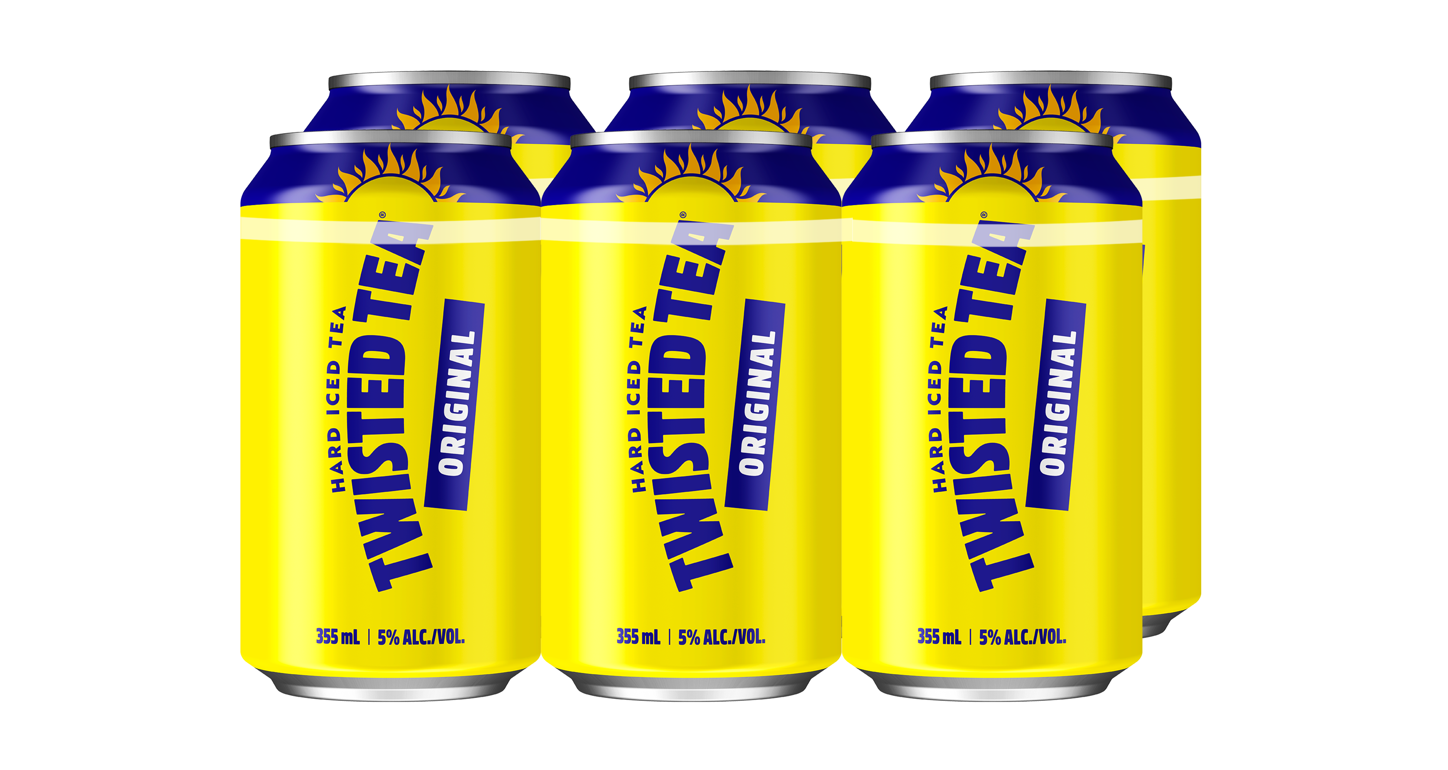 TWISTED TEA RASPBERRY 355ML 6PK CAN @ Kelowna [1003043]
