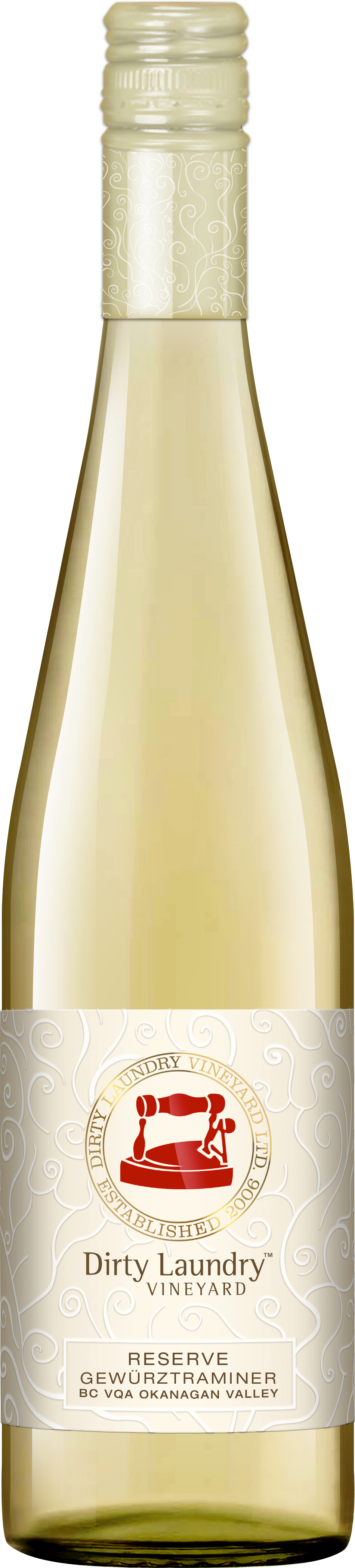 DIRTY LAUNDRY WHITE LABEL GEWURZTRAMINER 750ML @ Kelowna [1003200]