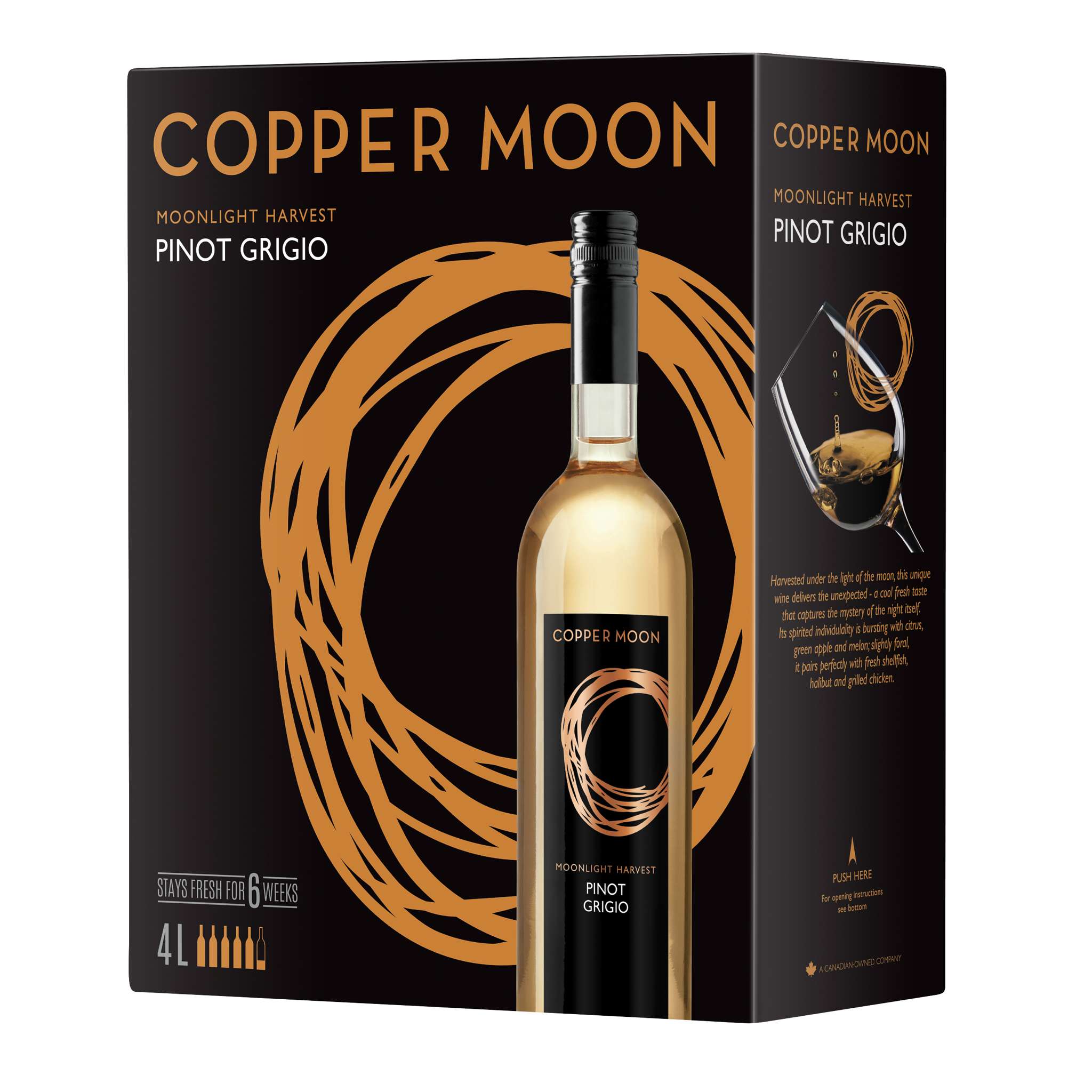 COPPER MOON PINOT GRIGIO 4L @ Kelowna [1003275]