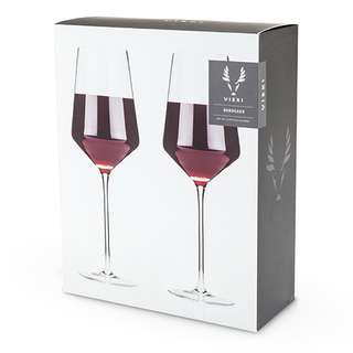VISKI RAYE GLASS BORDEAUX 2PC @ Kelowna [1003774]
